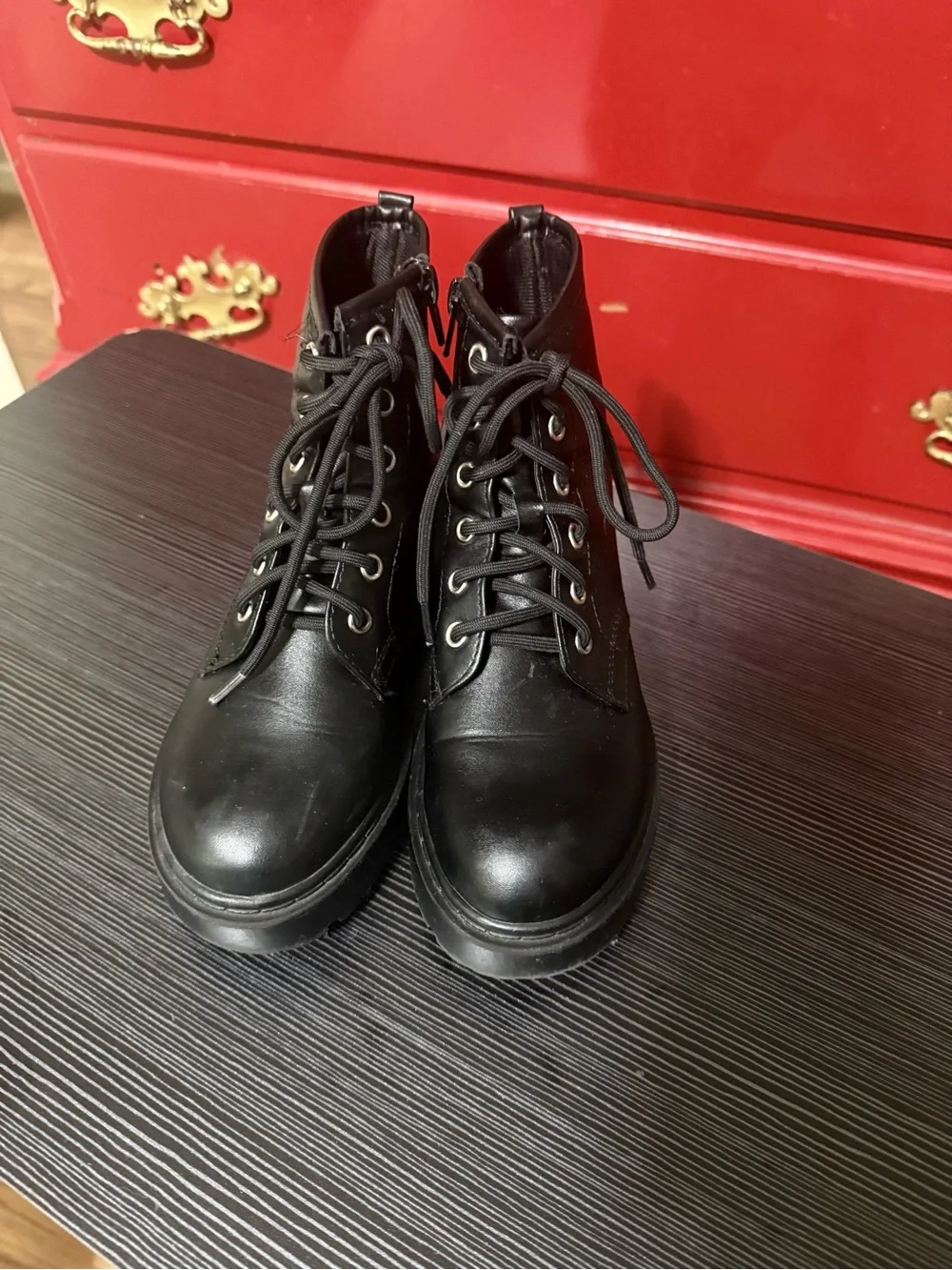 Doc marten style boots size 2